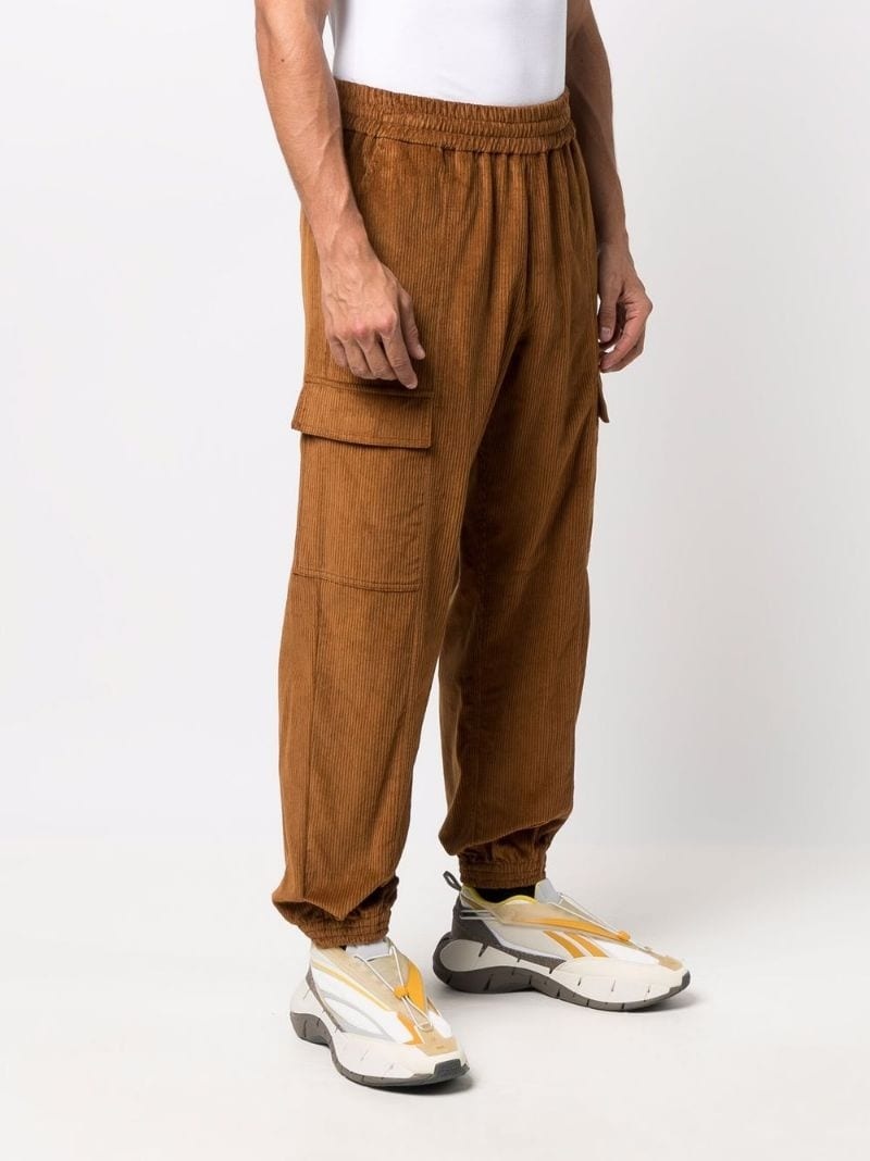 Cross corduroy track pants - 3
