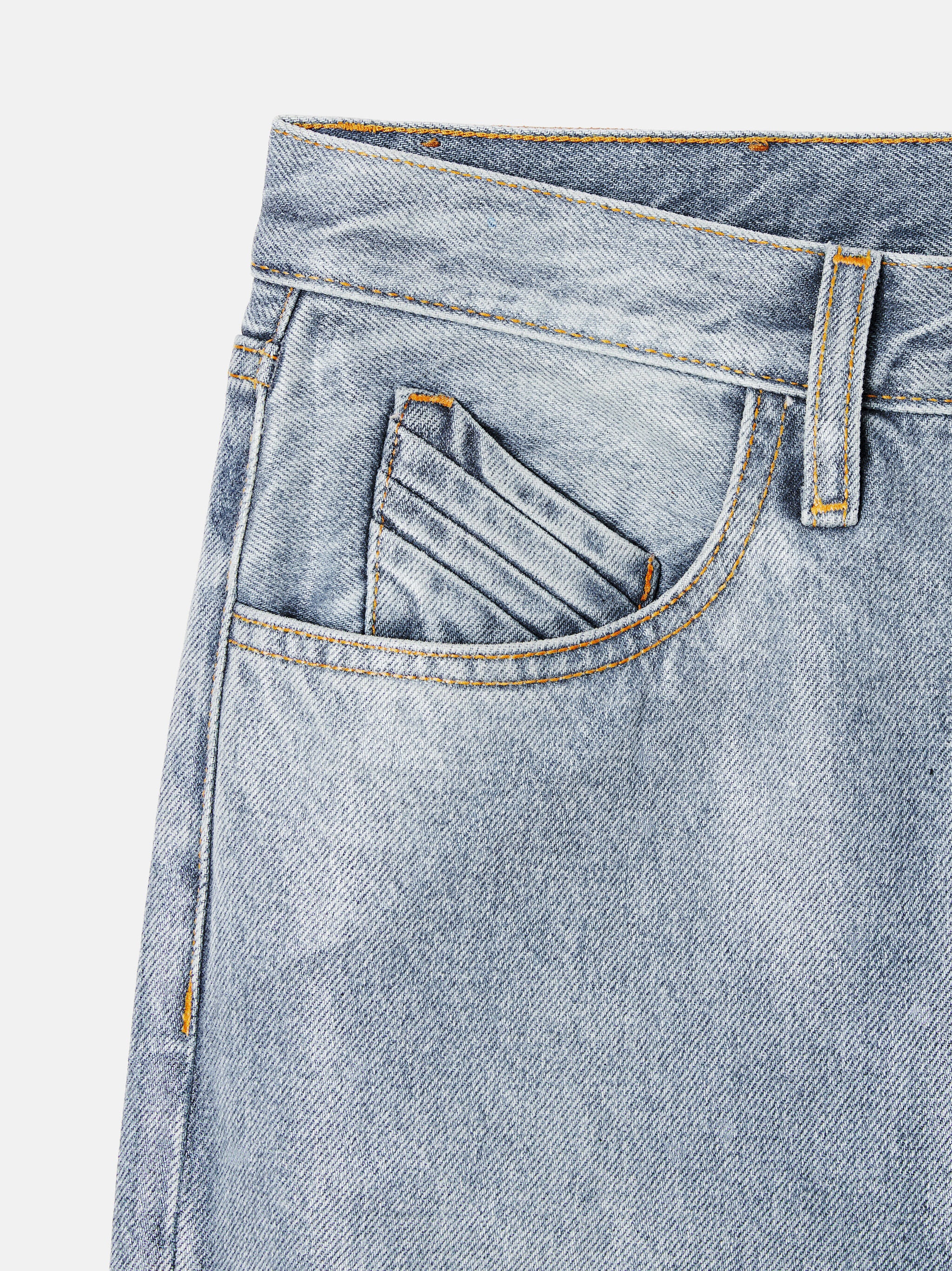 SKY BLUE LONG PANTS - 5