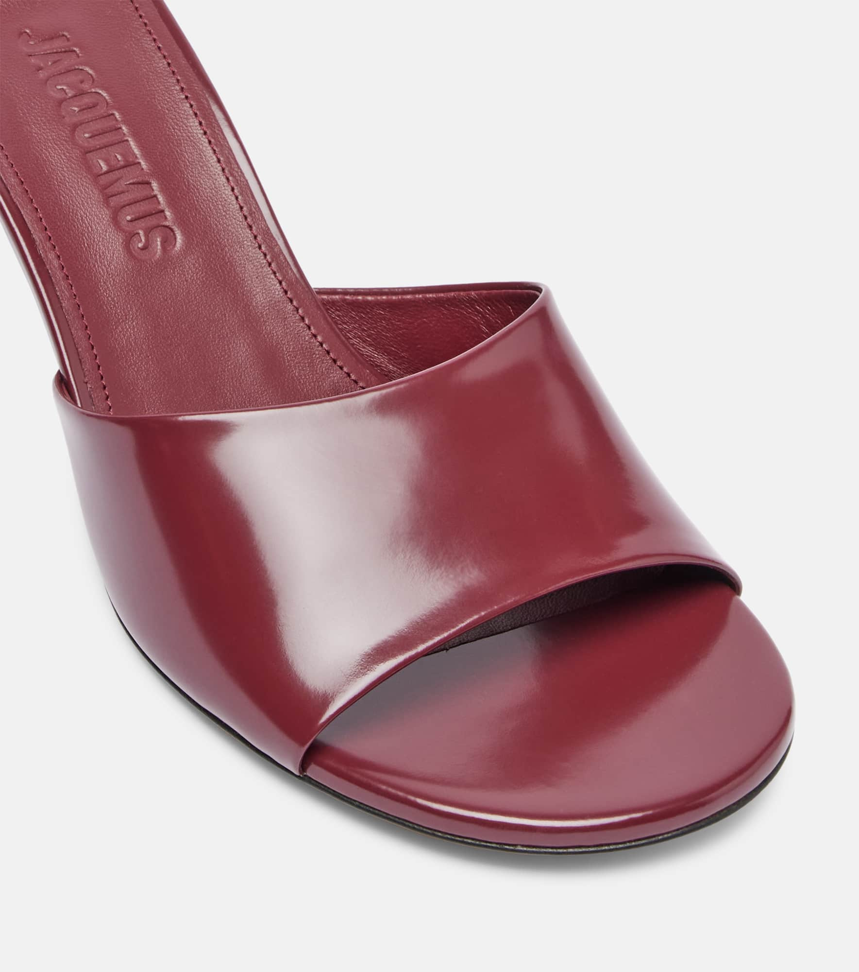 Cubisto 70 leather mules - 5