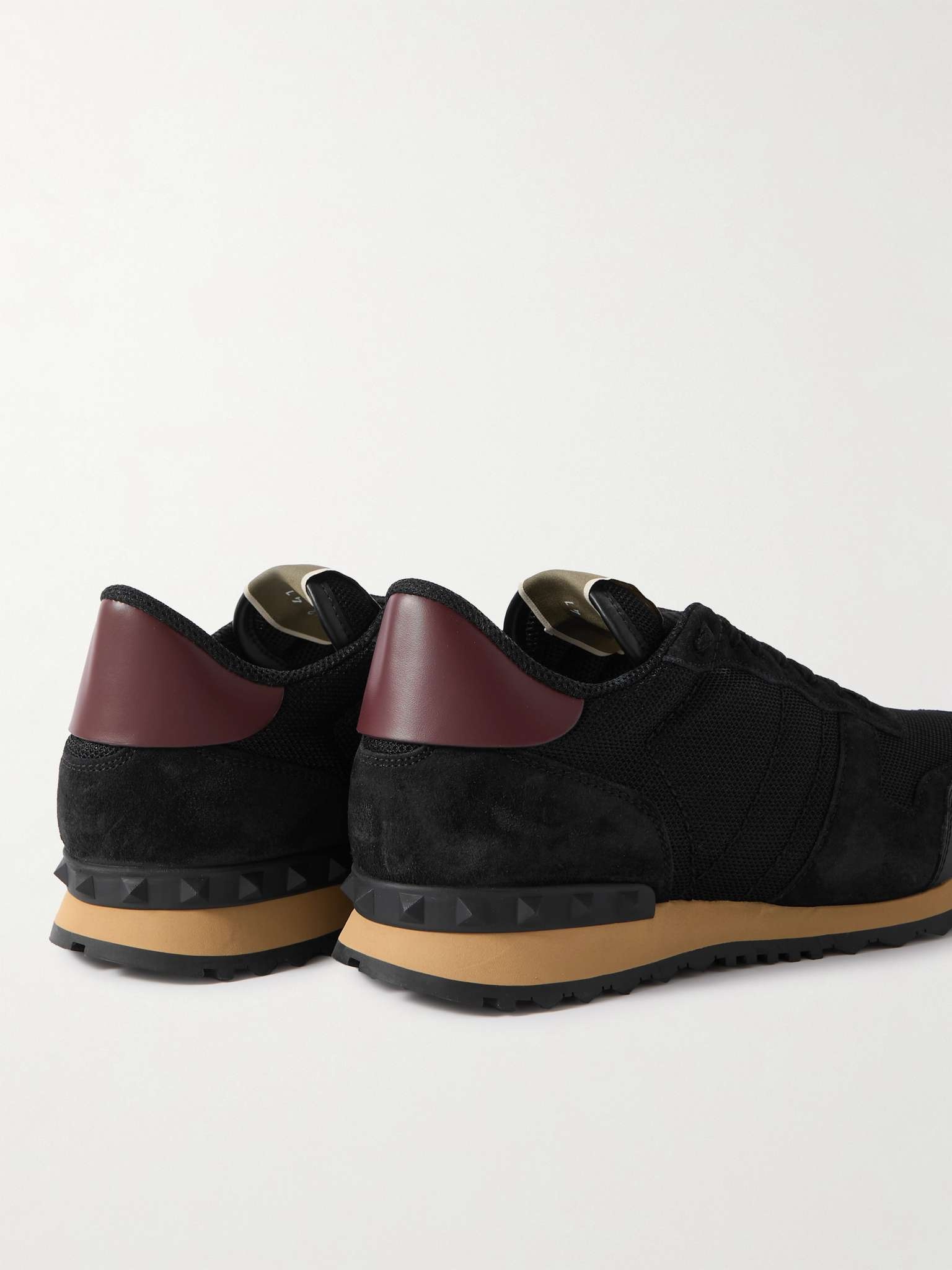 Rockrunner Suede, Leather and Mesh Sneakers - 5