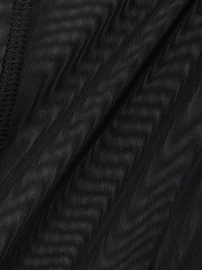Mesh-paneled swimsuit Black 4