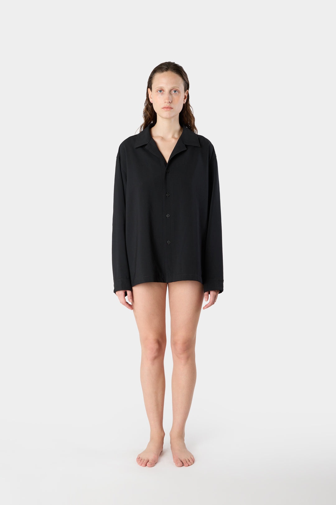REGULAR SHIRT / black - 2