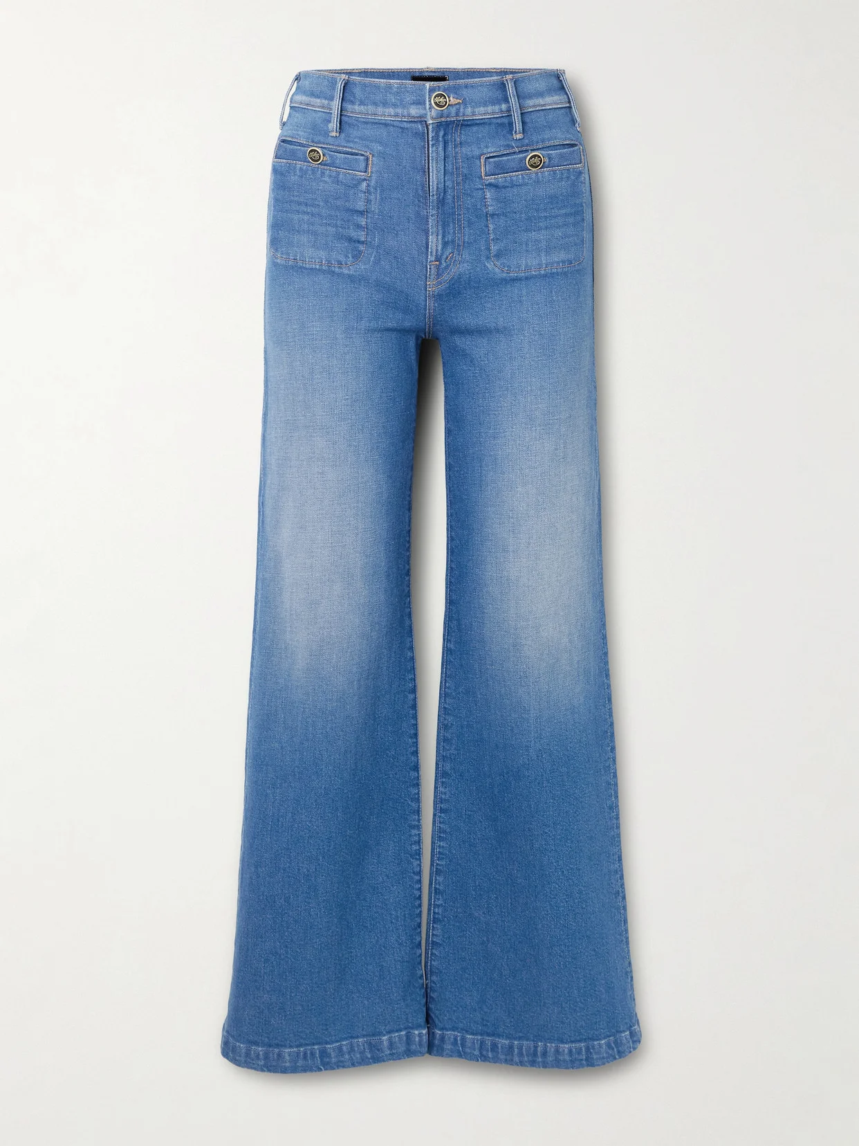 Stashed Hustler Roller Sneak High-rise Bootcut Jeans - 1