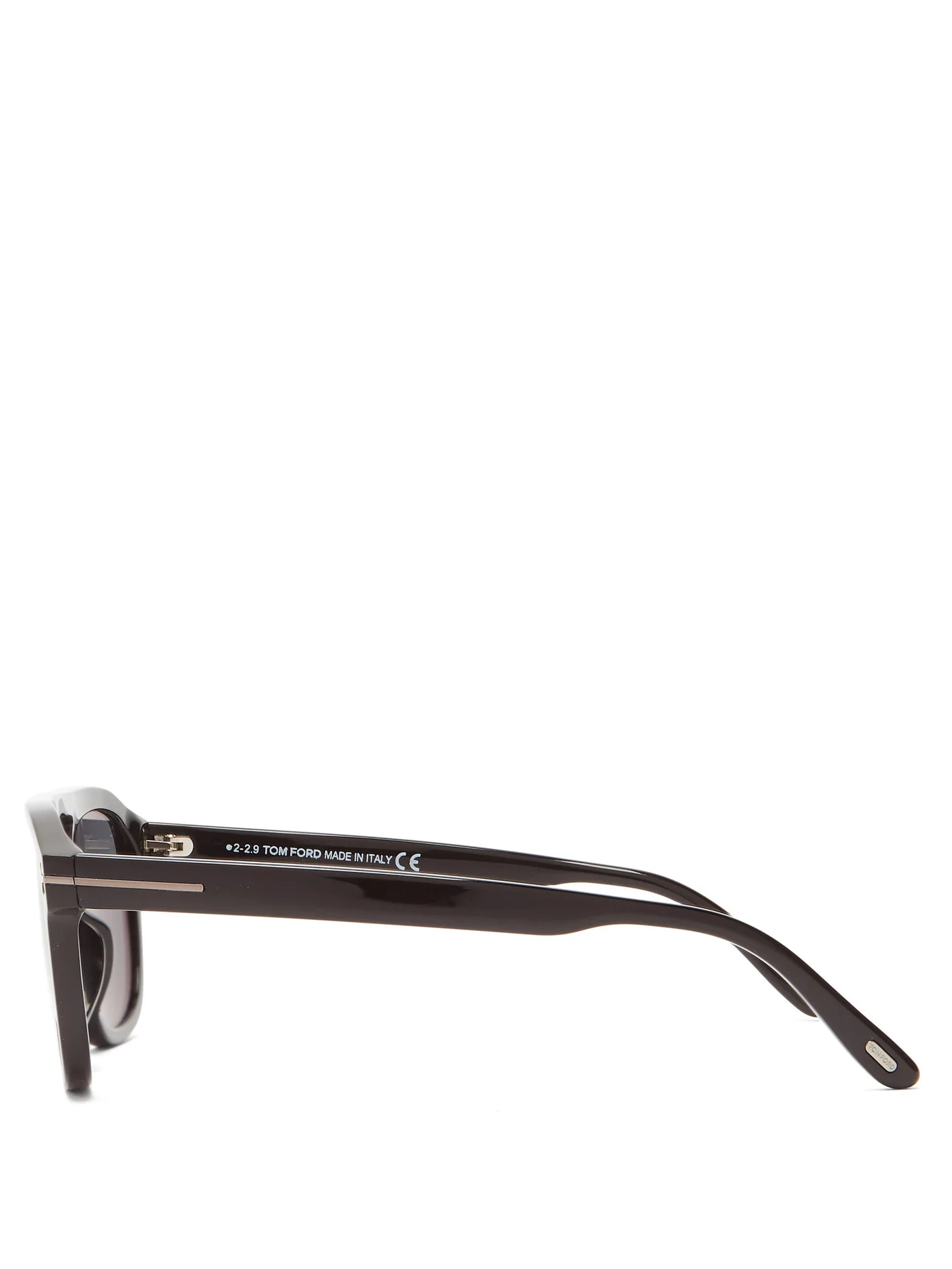 Gerrard squared acetate navigator sunglasses - 3