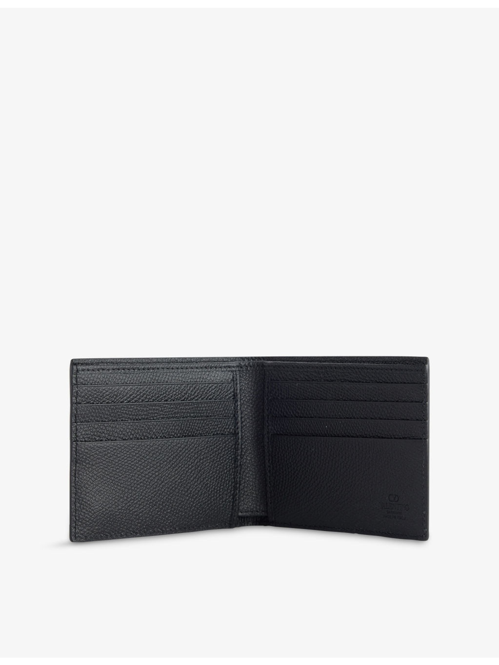 VLogo Bifold Leather Wallet - 4