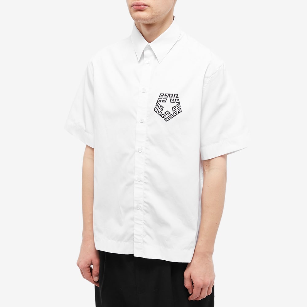 Givenchy Short Sleeve 4G Star Logo Shirt - 2