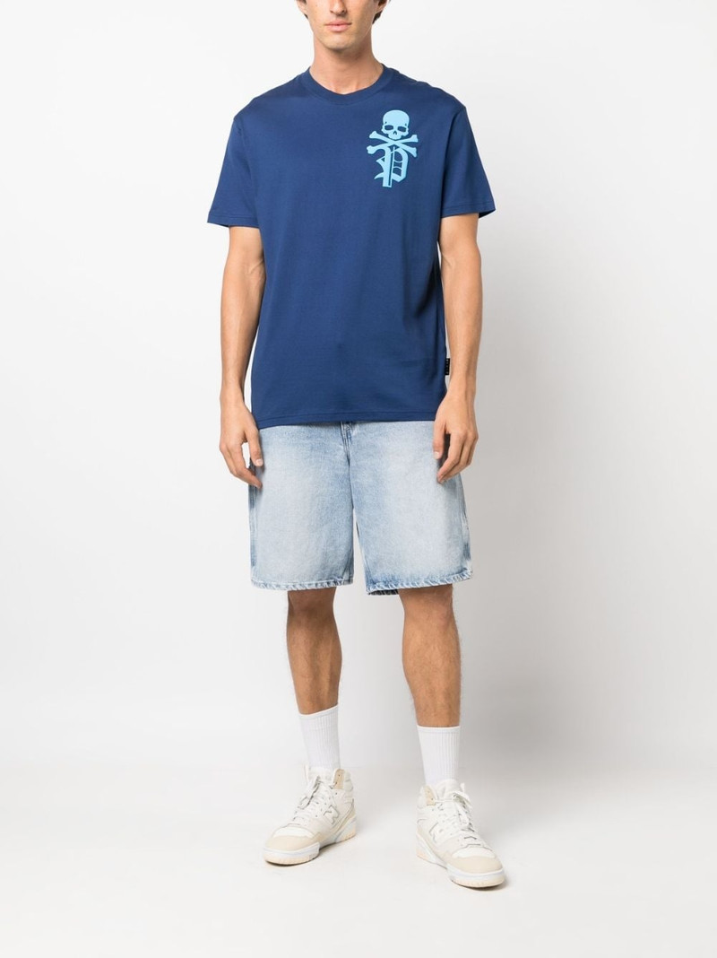 PHILIPP PLEIN SS Skull&Bones cotton T-shirt outlook