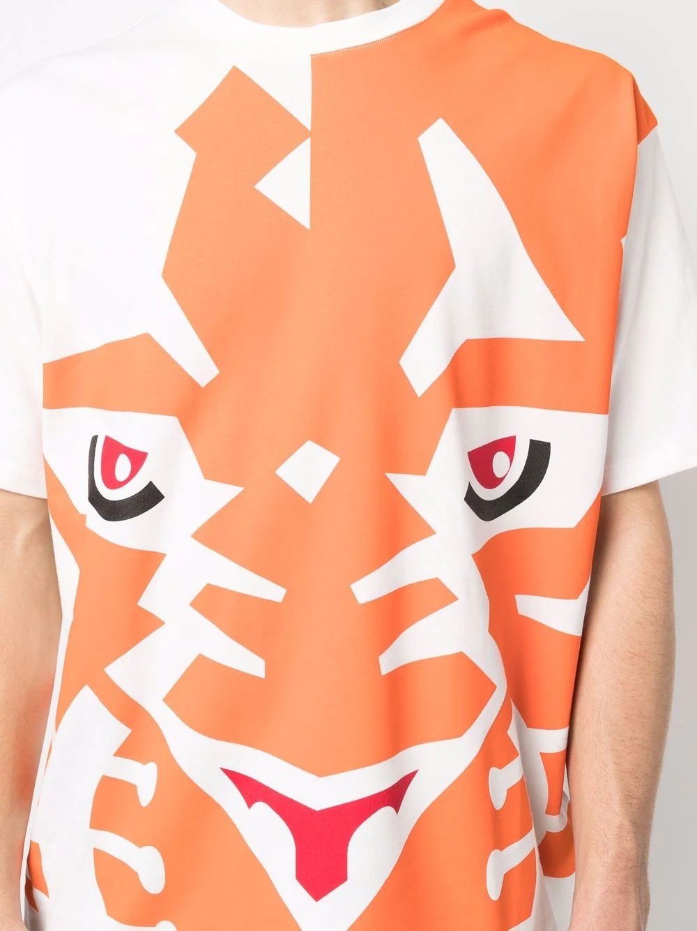 tiger-print cotton T-shirt - 5