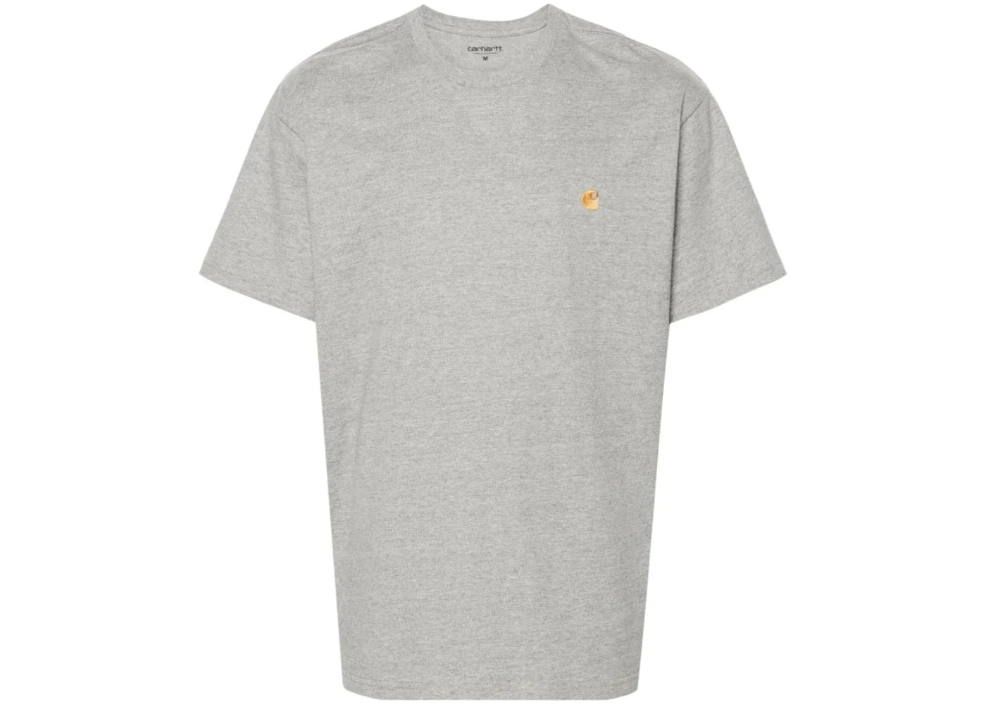 Carhartt WIP S/S Chase T-Shirt Grey Heather/Gold - 1