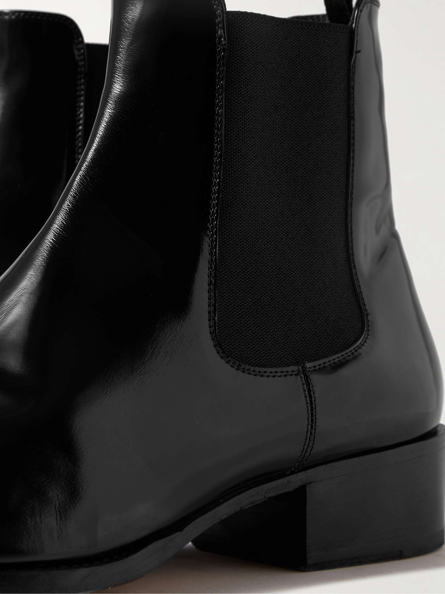 Alec Patent-Leather Chelsea Boots - 5
