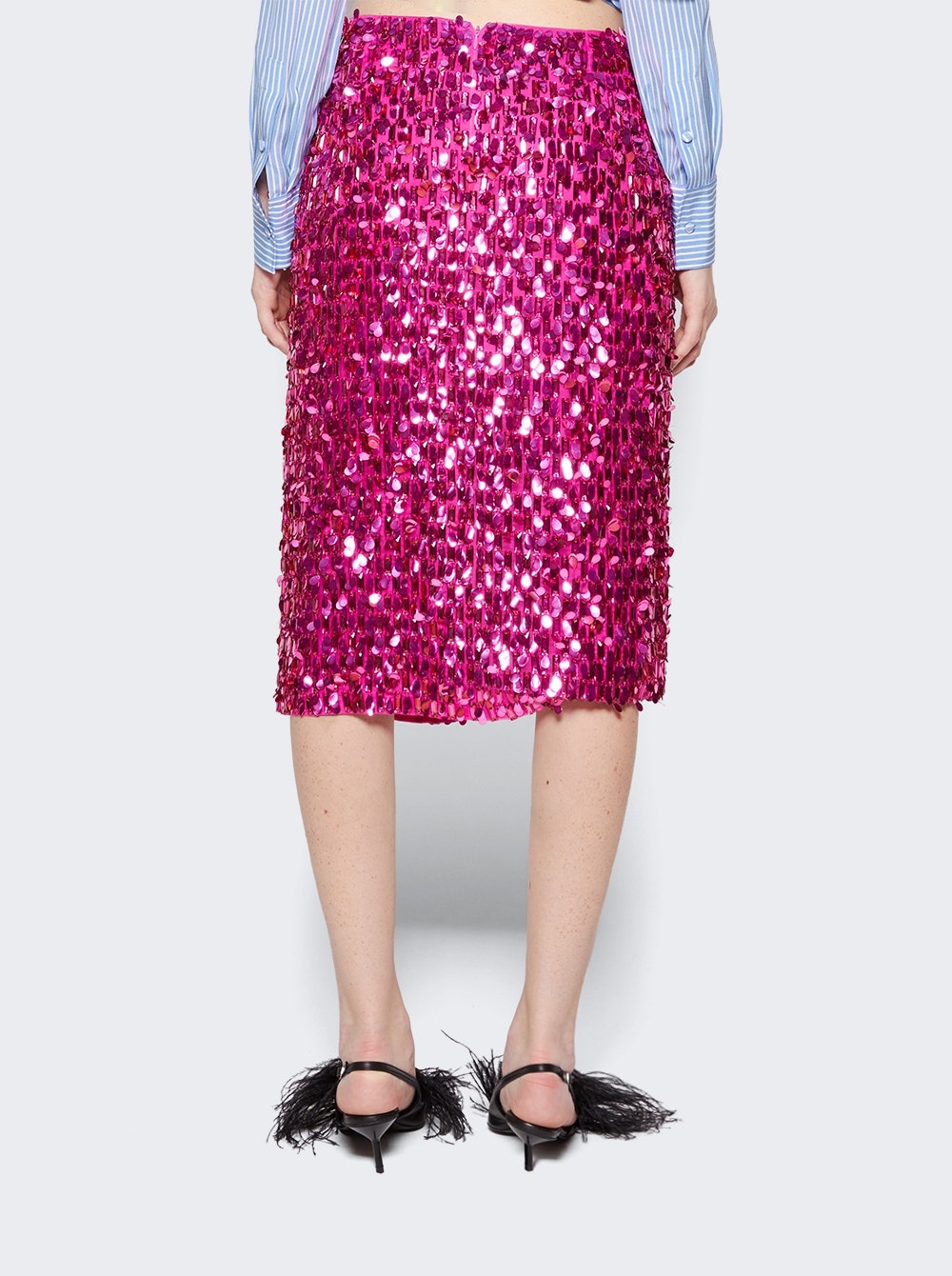 Embellished Skirt Pink - 5