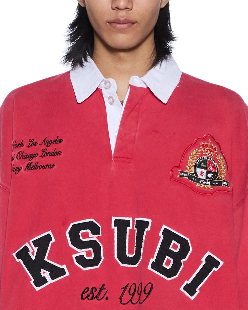DUKE RUGBY LS JERSEY RED 3