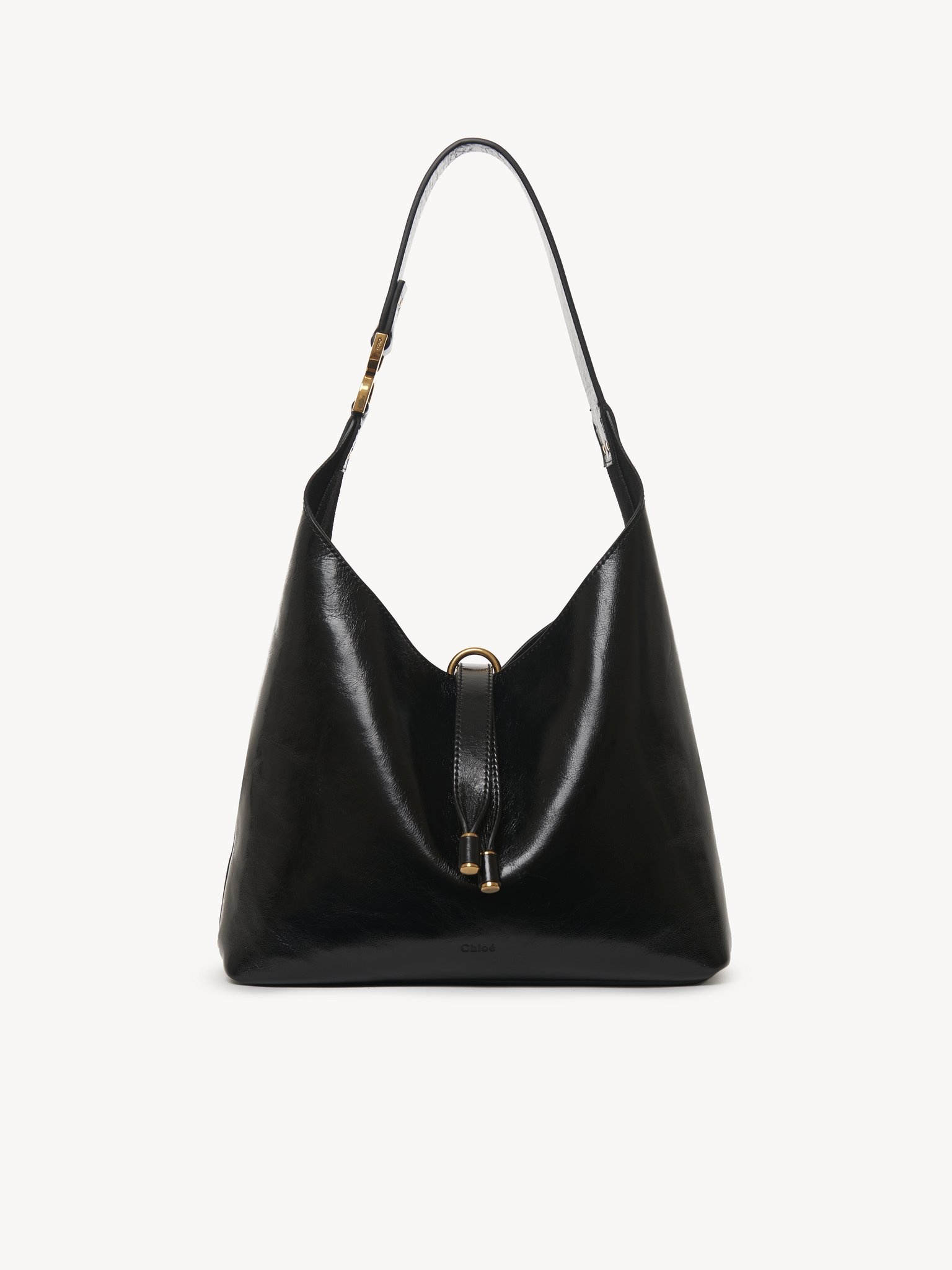 SMALL MARCIE HOBO BAG IN SOFT LEATHER - 1