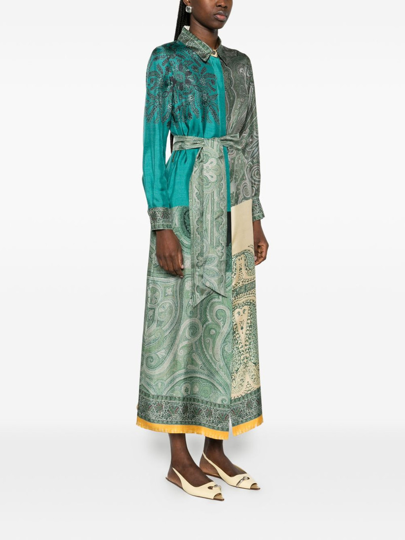 paisley-pattern maxi dress 3