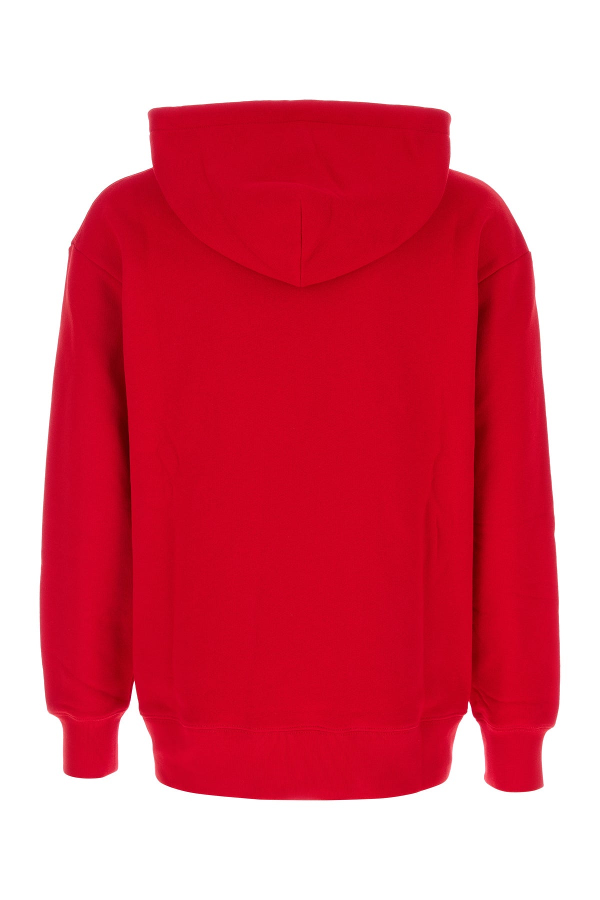 Red cotton sweatshirt - 2