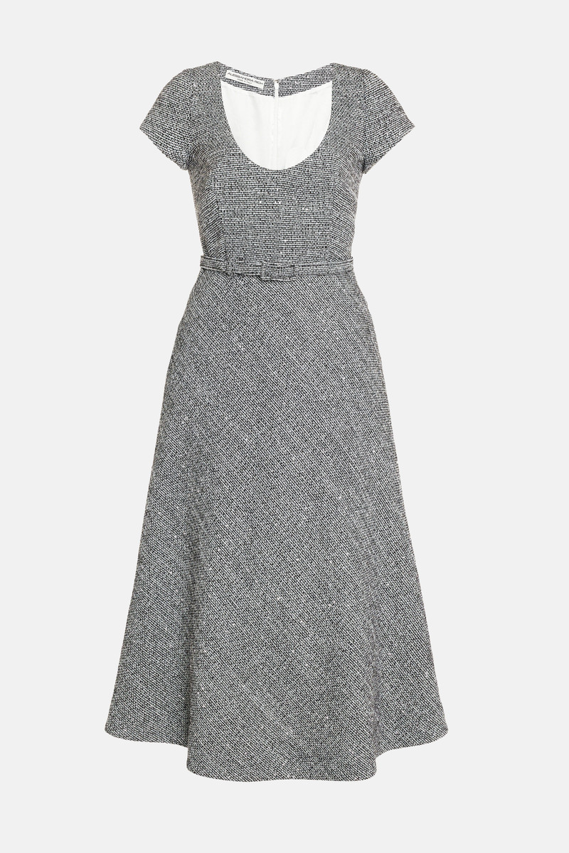 SEQUIN TWEED DRESS - 1