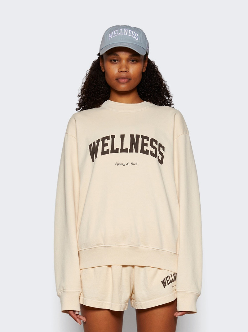 X Asaya Wellness Ivy Crewneck Cream 3