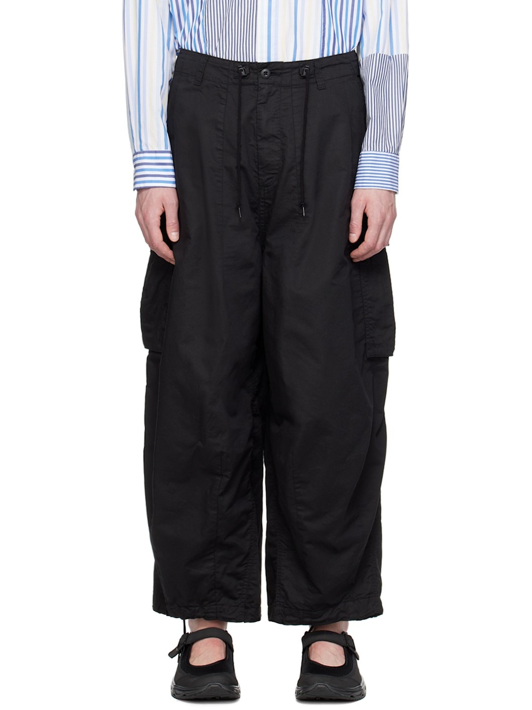 Black H.D. Cargo Pants - 2