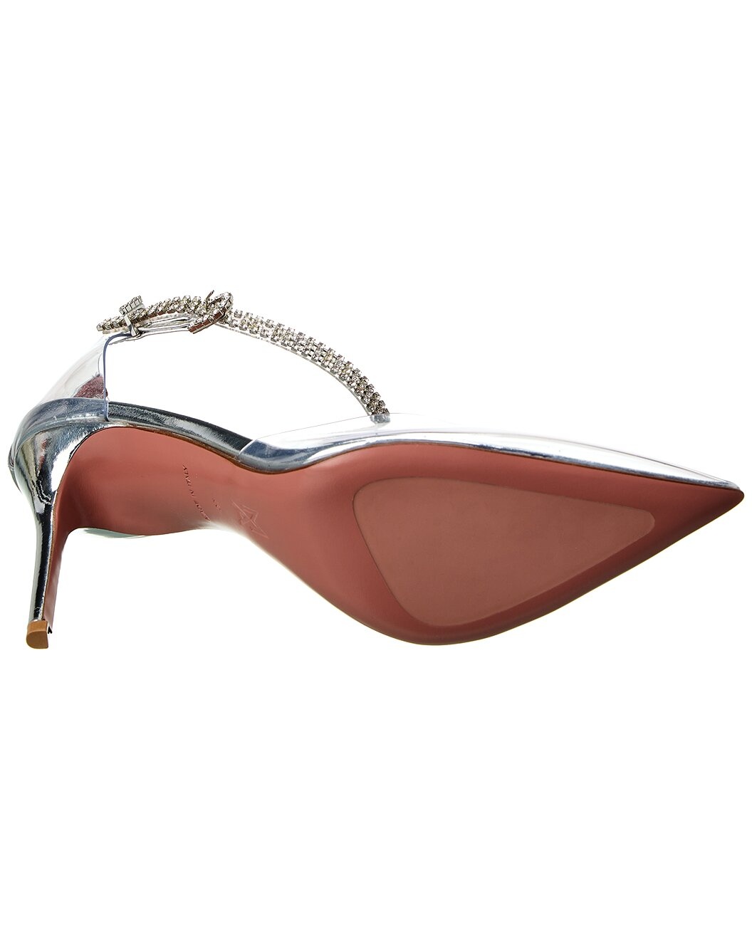 AMINA MUADDI Ursina Vinyl & Leather Pump - 4