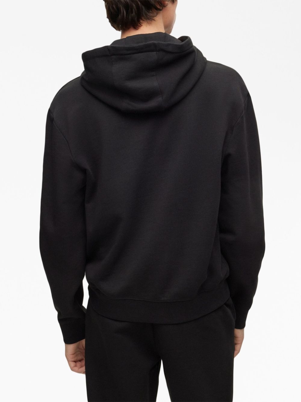 Dapo logo-print drawstring hoodie - 4