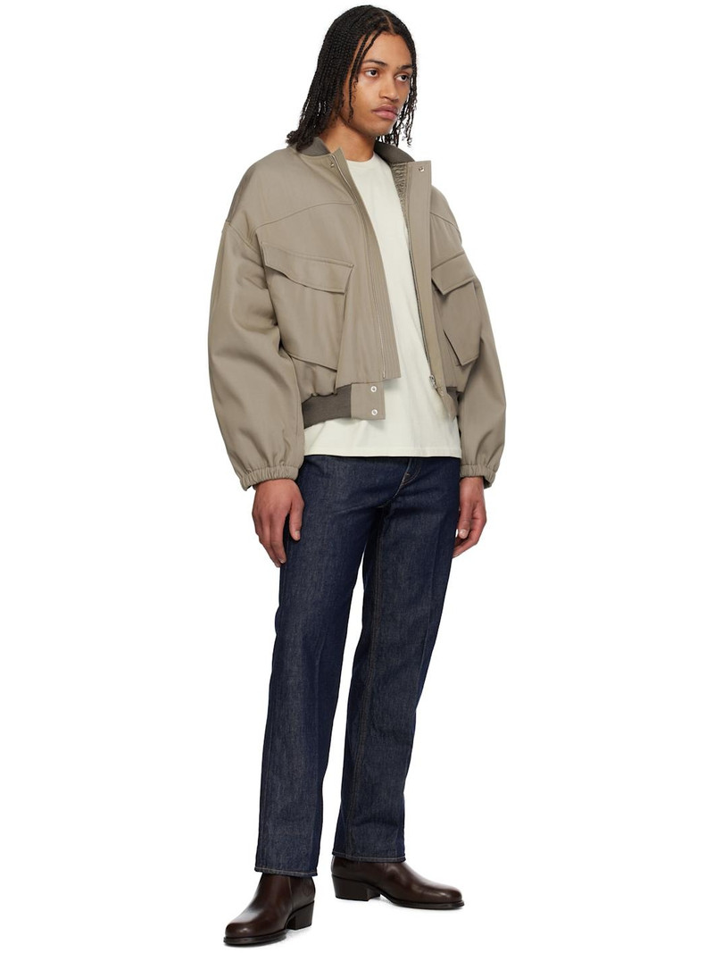 AURALEE Indigo Hard Twist Denim 5P Jeans outlook