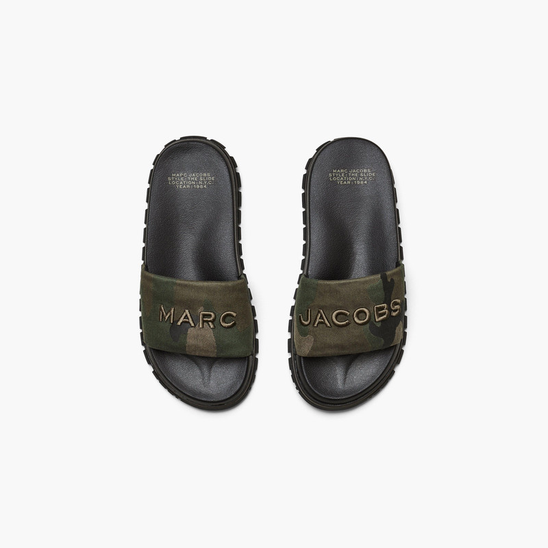 THE CAMO JACQUARD SLIDE 6