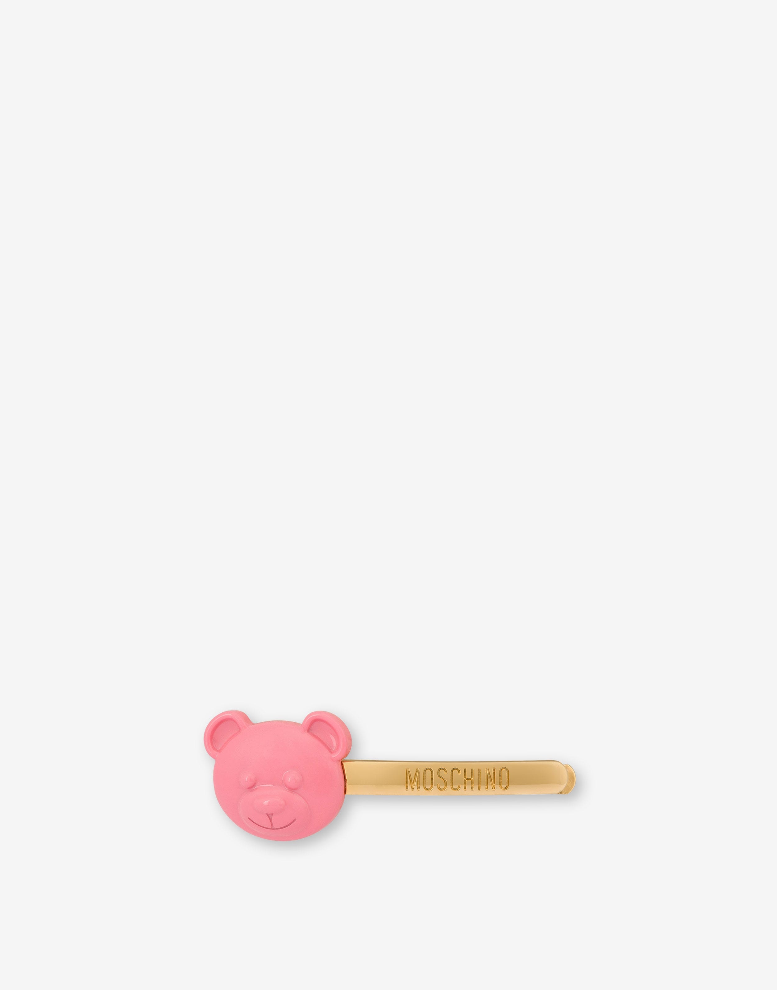 MOSCHINO TEDDY BEAR HAIR PIN - 1