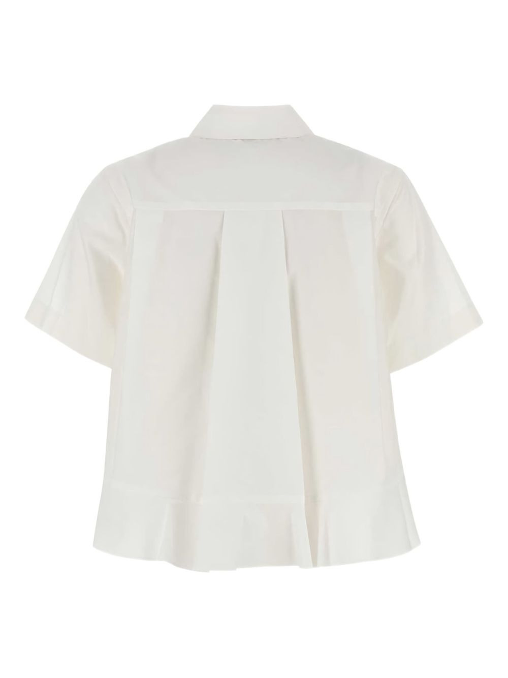 pleated-panel shirt - 2