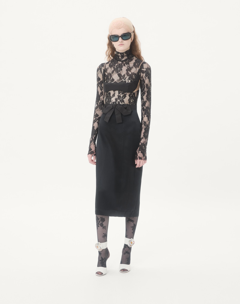 Valentino SATIN SKIRT outlook