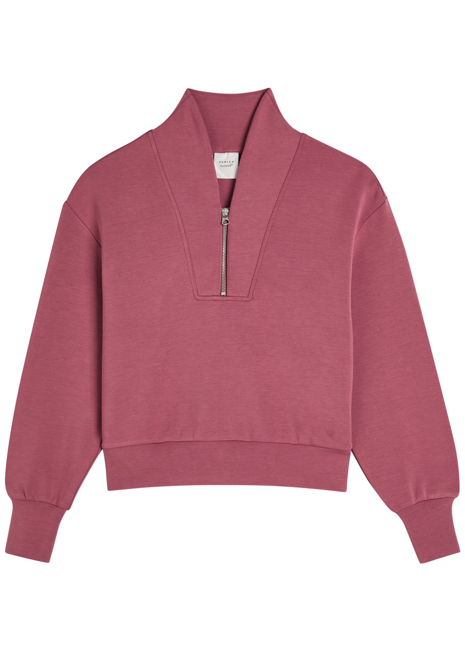 Varley Davidson Half-zip Stretch-jersey Sweatshirt - 1
