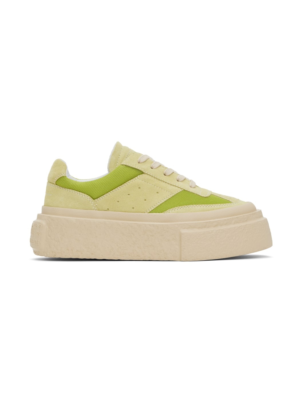 Green Crosta London & Mesh Sneakers - 1