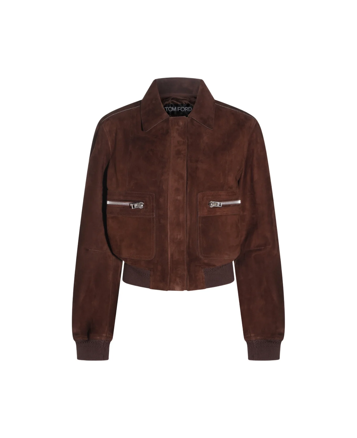 Brown Leather Jacket - 1