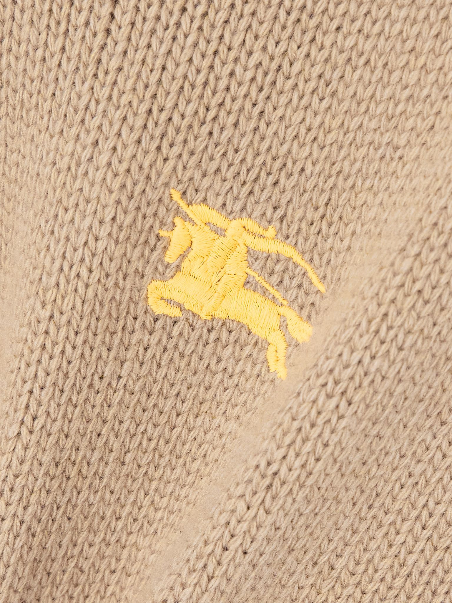 Cashmere and wool-blend hoodie Beige - 4