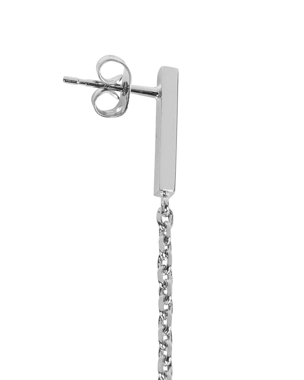 LOGO PENDANT EARRING - 4