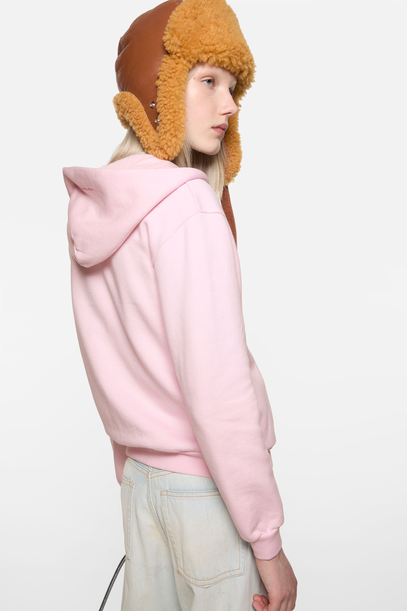 Hooded zipper sweater - Blossom pink 4