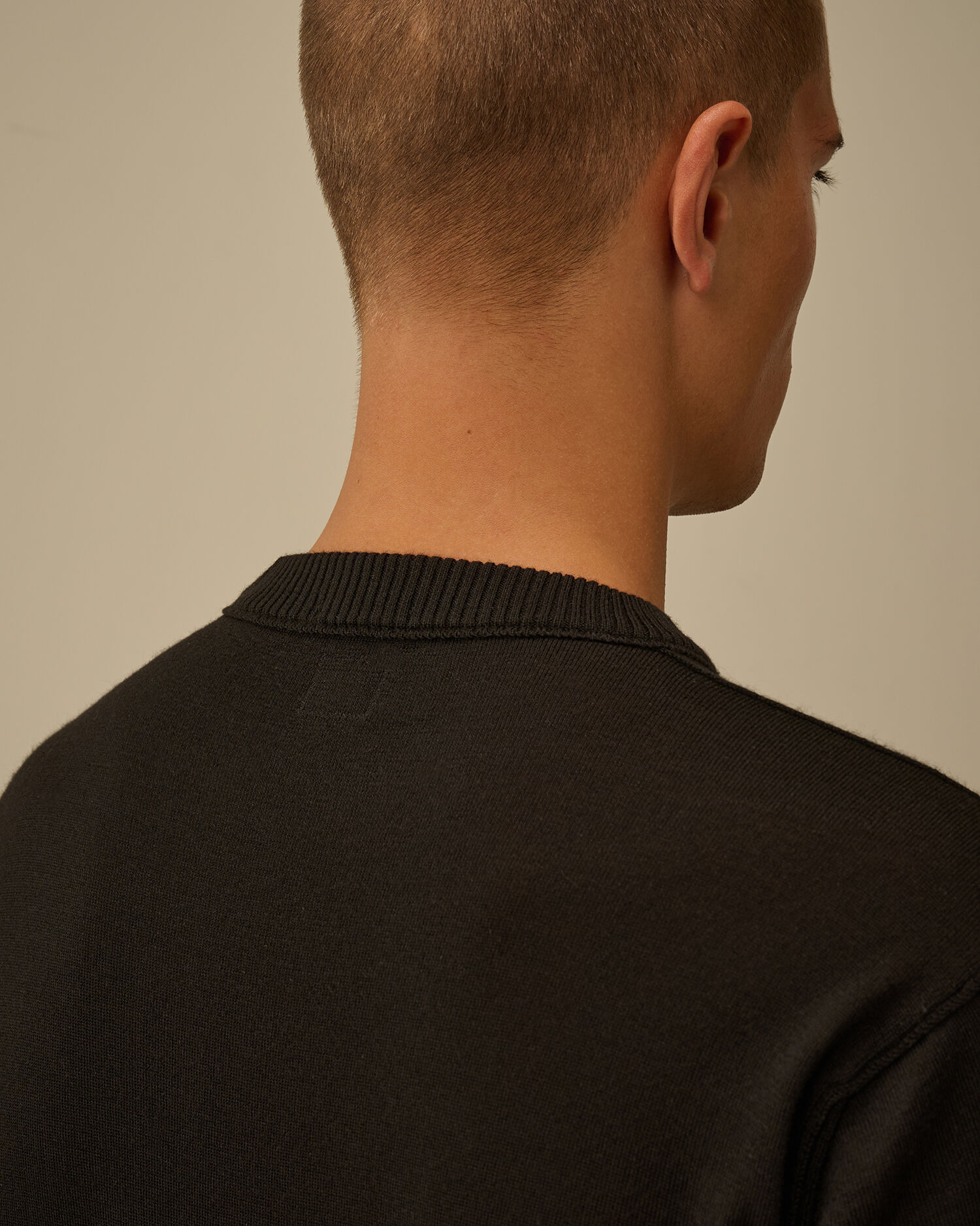 Silk Ultrafine Merino Wool Crewneck Sweater - 6