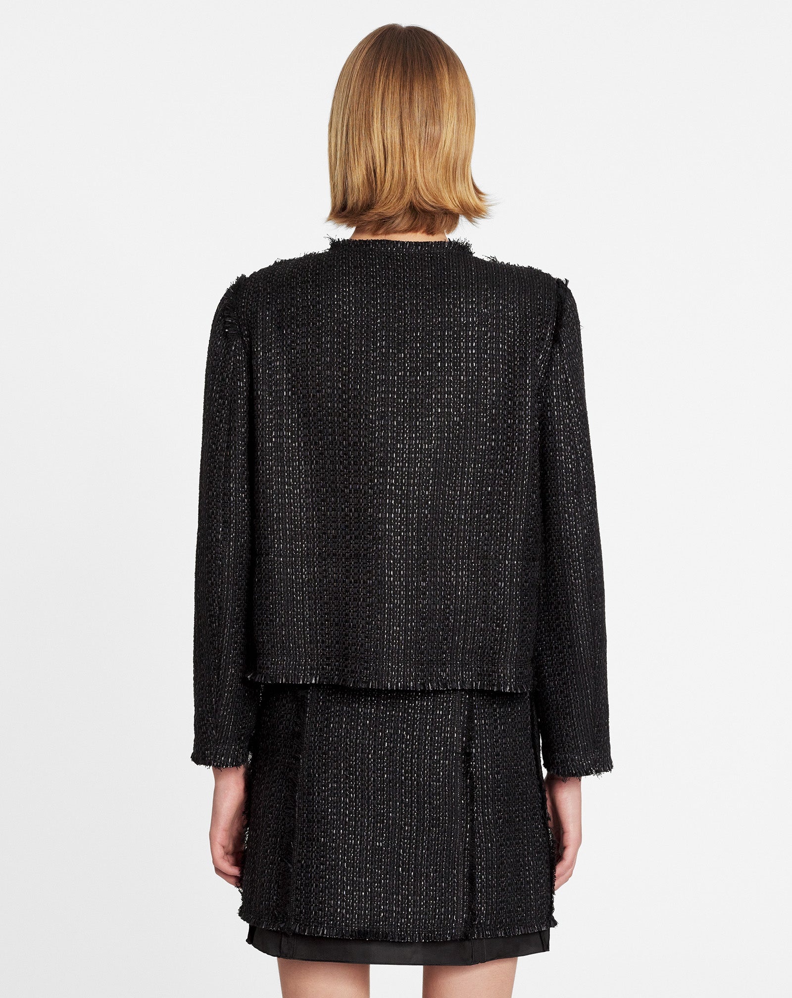 EMBROIDERED CROPPED JACKET - 4