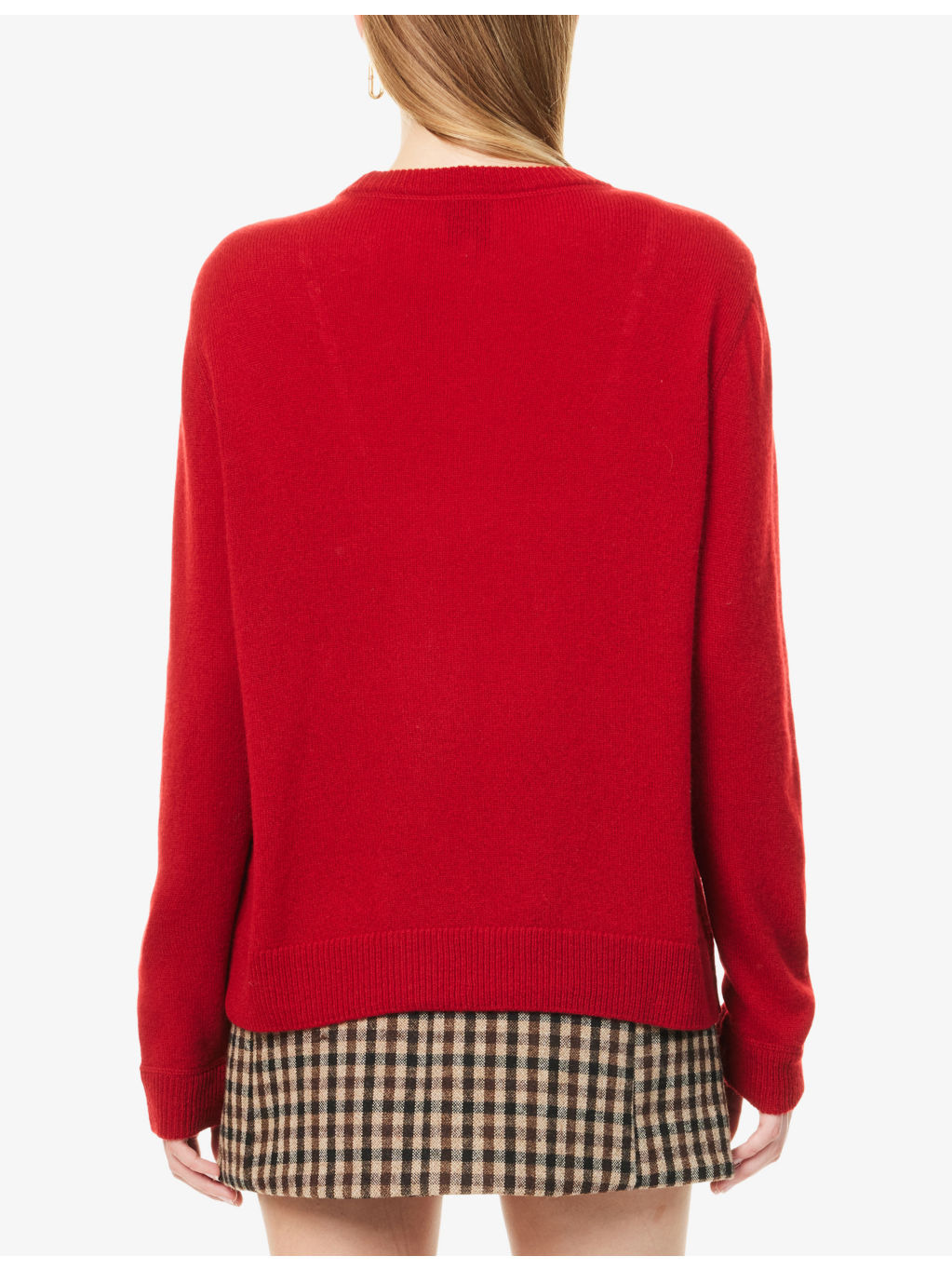 Relaxed-Fit Round-Neck Cashmere Jumper - 4