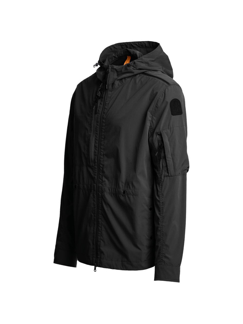 hooded zip-fastening jacket 3