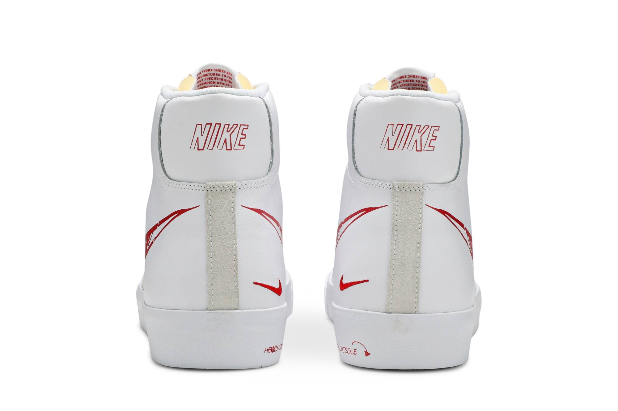 Blazer Mid 77 'Sketch - Red' - 6