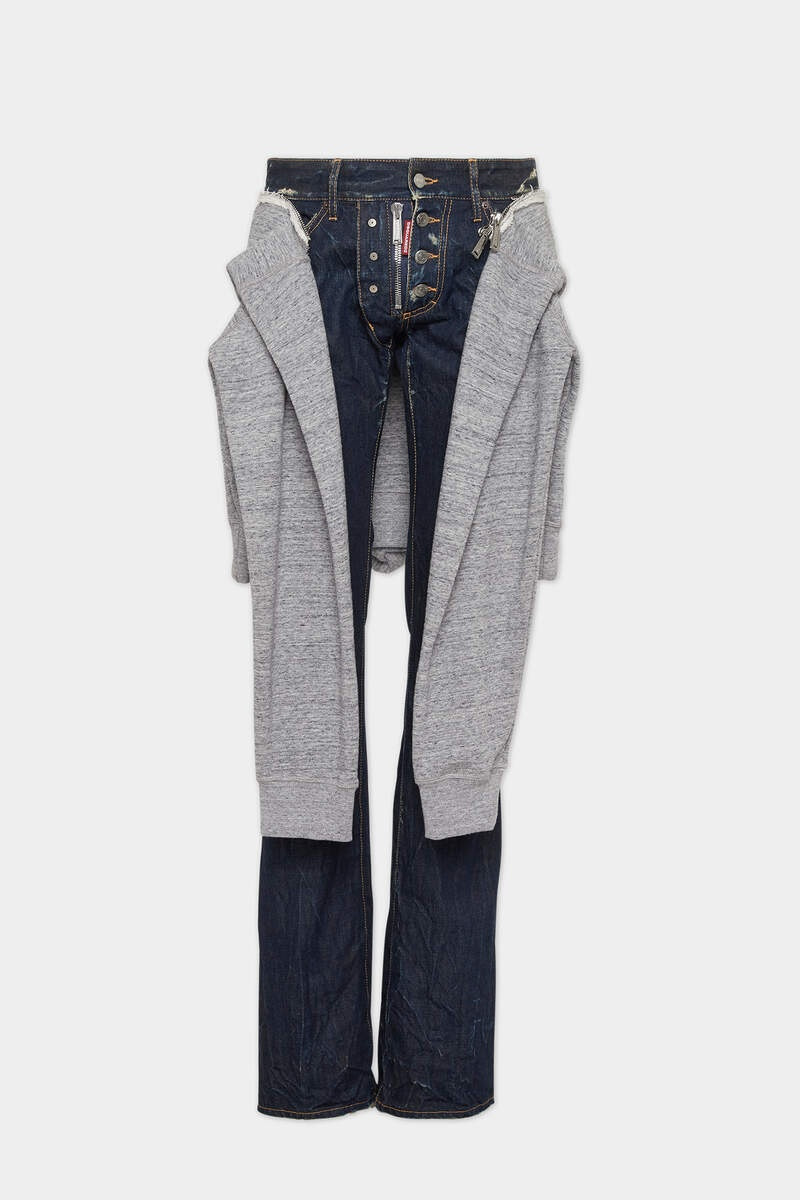 DARK CRINCKLE WASH 5 포켓 팬 1