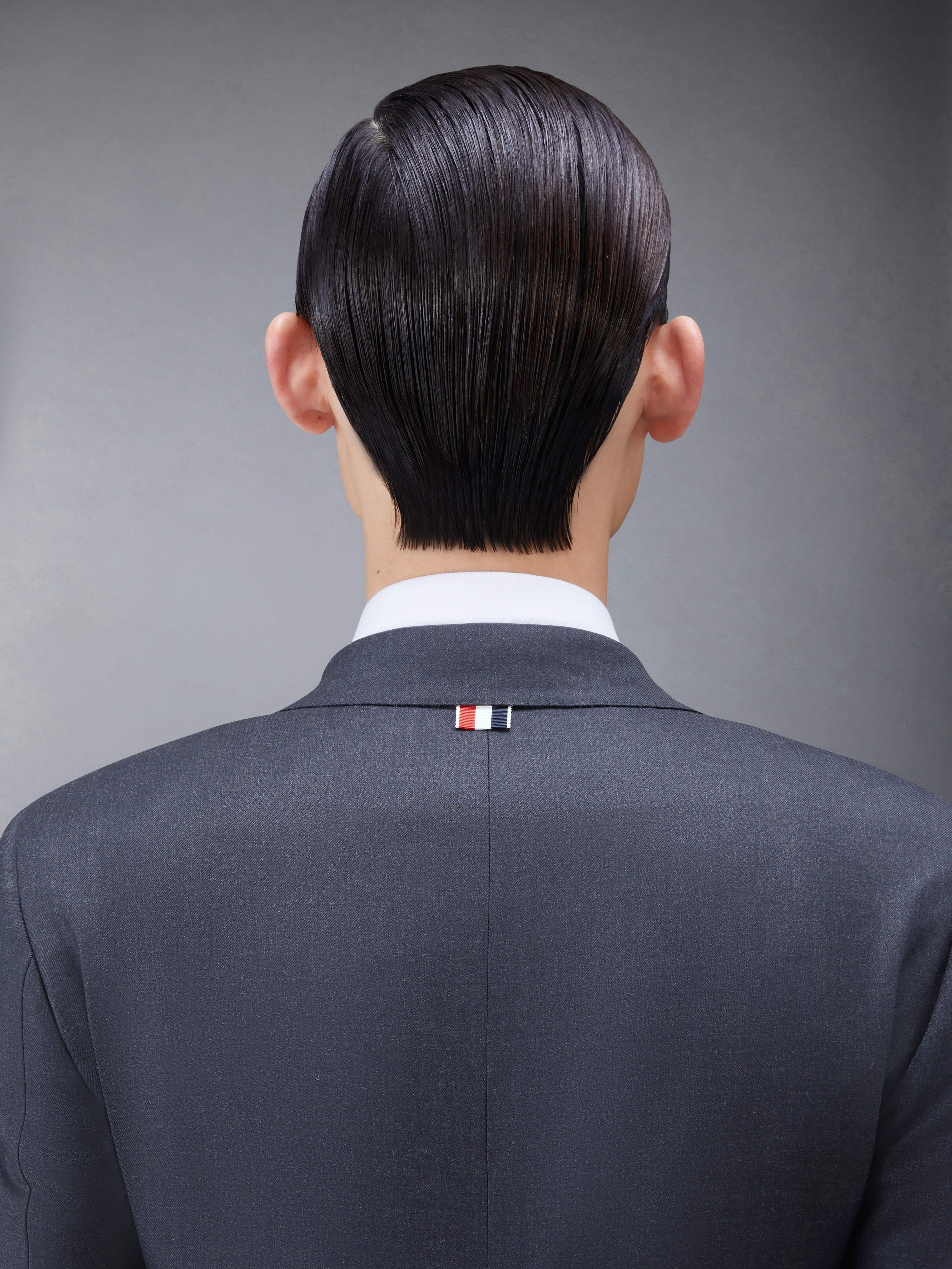 TWILL HIGH ARMHOLE SUIT AND TIE - 4