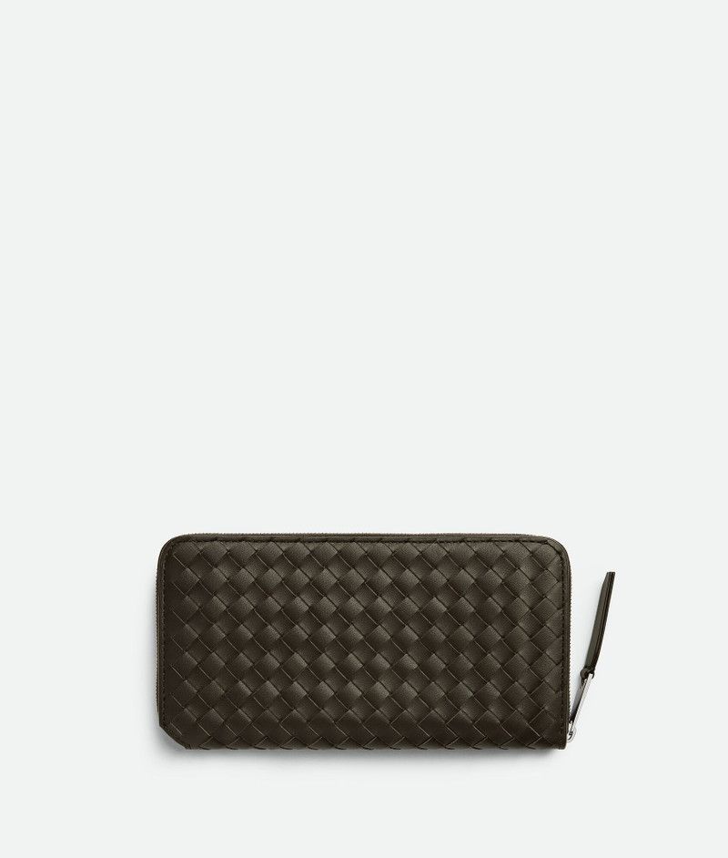 Intrecciato Piccolo Zip Around Wallet 3