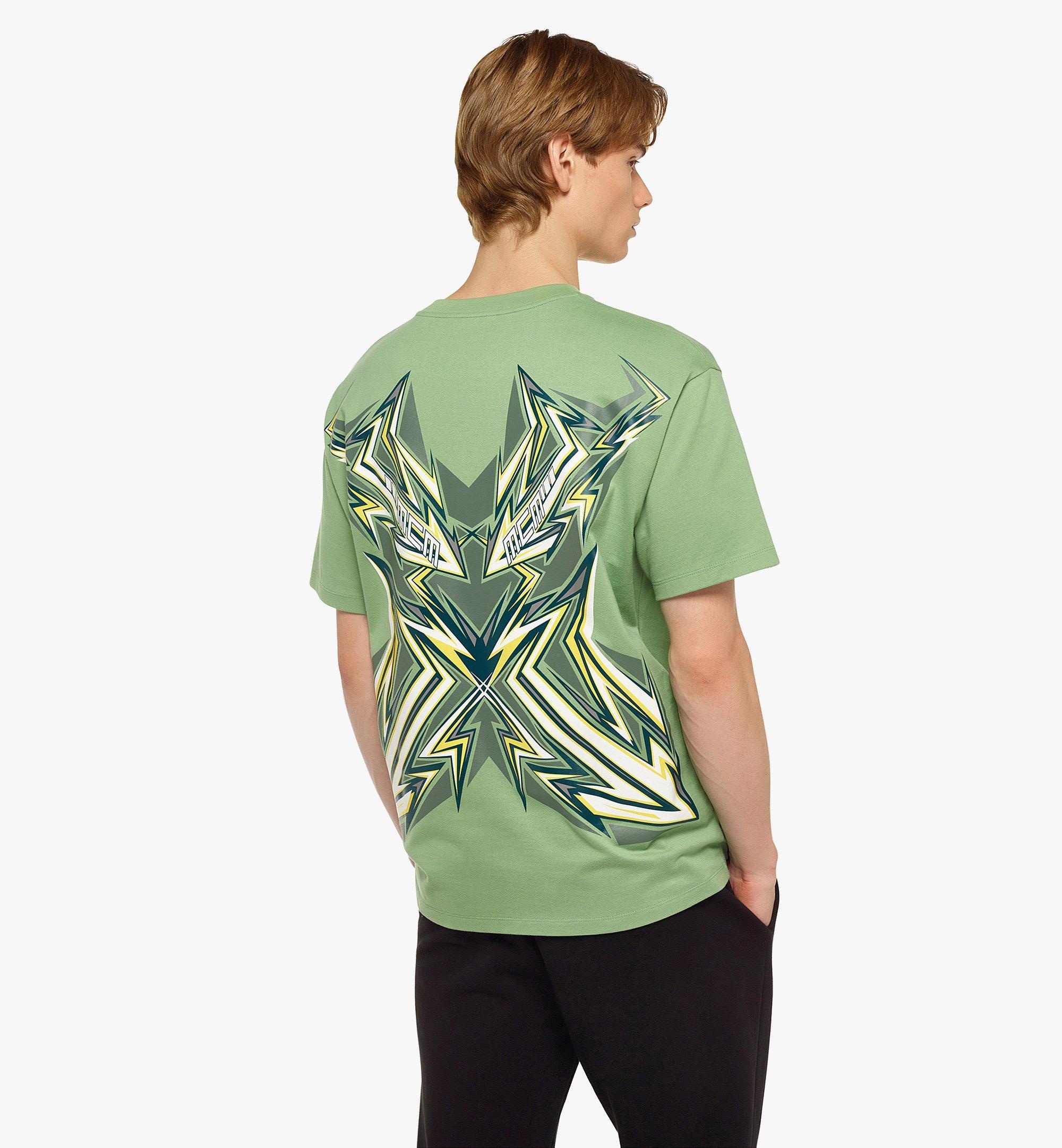 Men’s MCMotor Print T-Shirt in Organic Cotton - 4