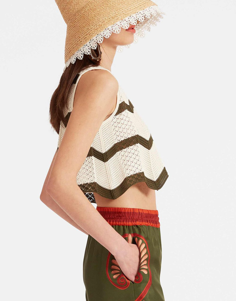 La DoubleJ Chevron Top outlook