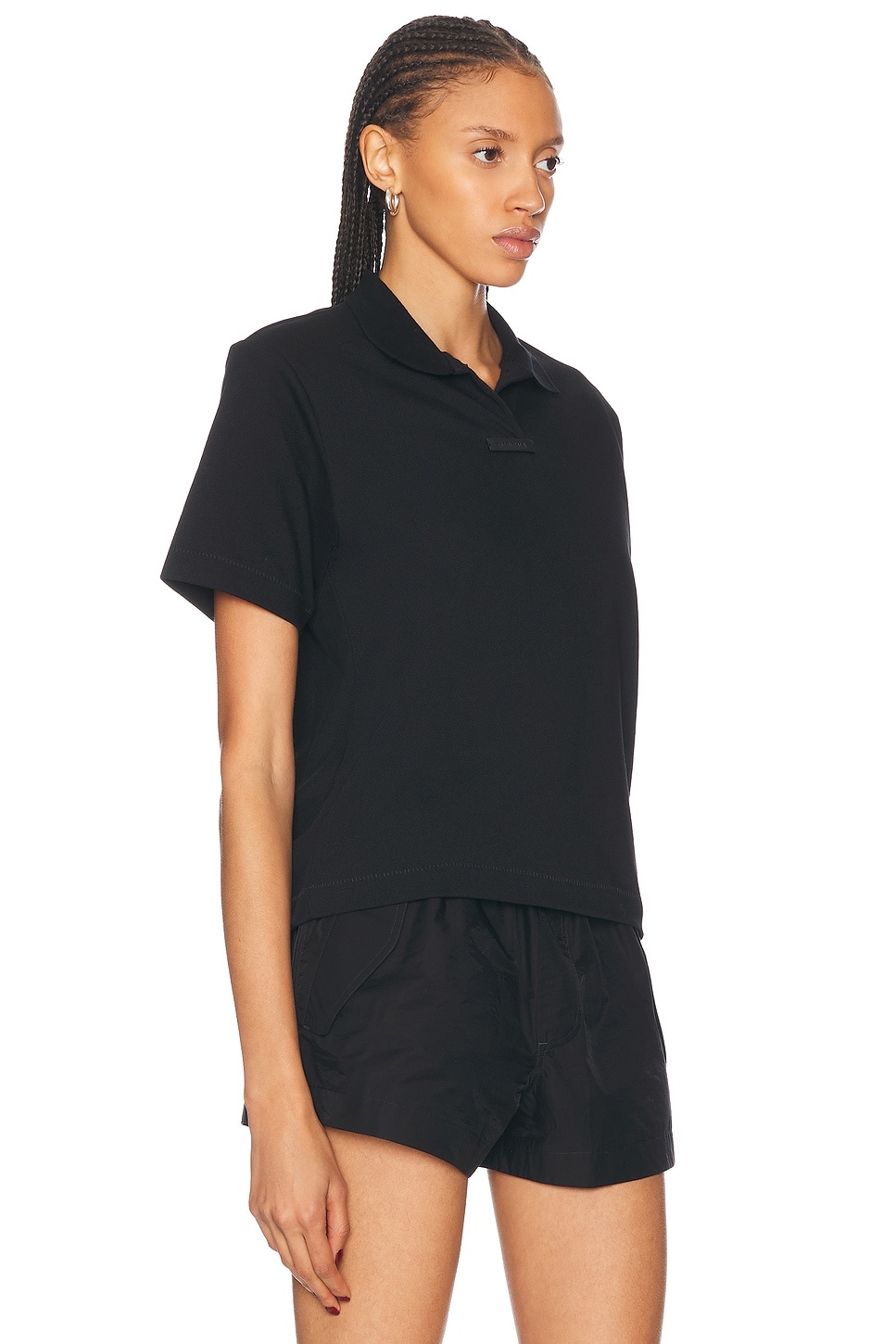 Short Sleeve Polo Top - 2