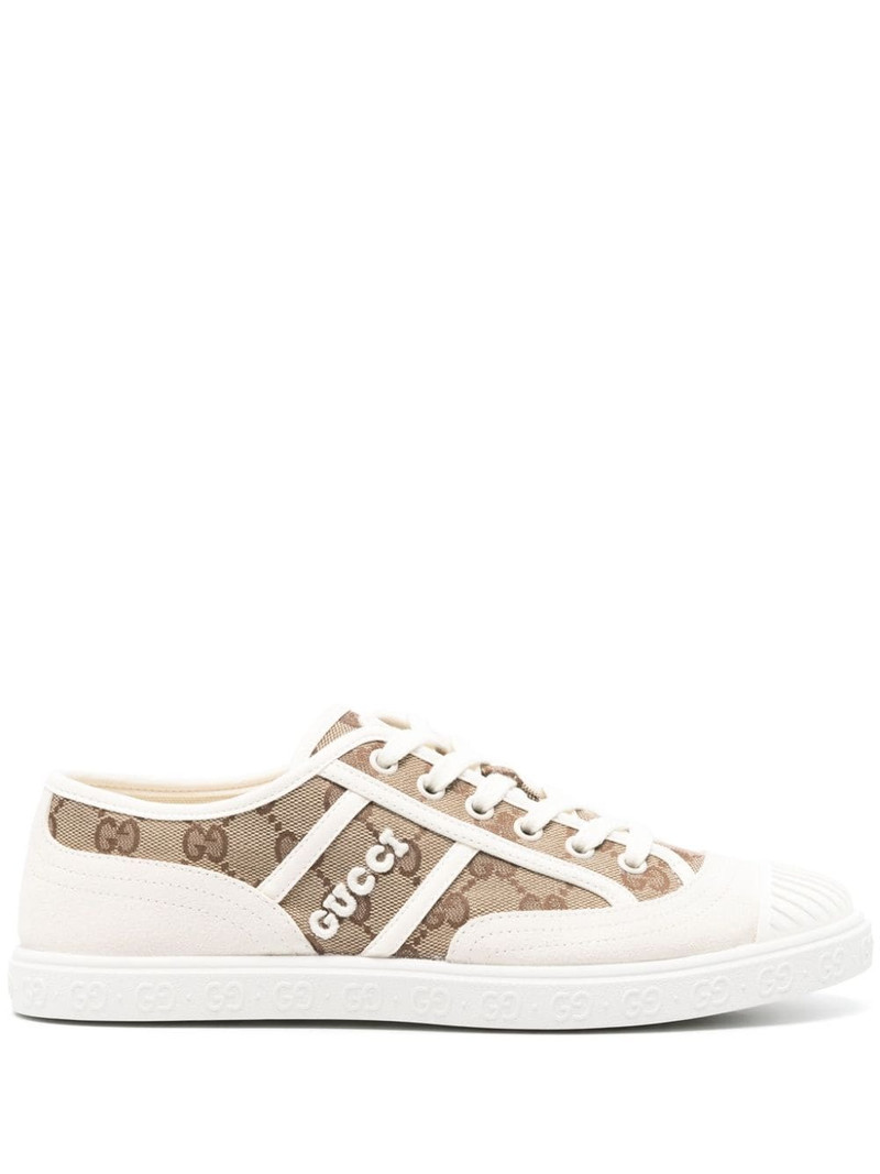 GG Supreme canvas sneakers - 1