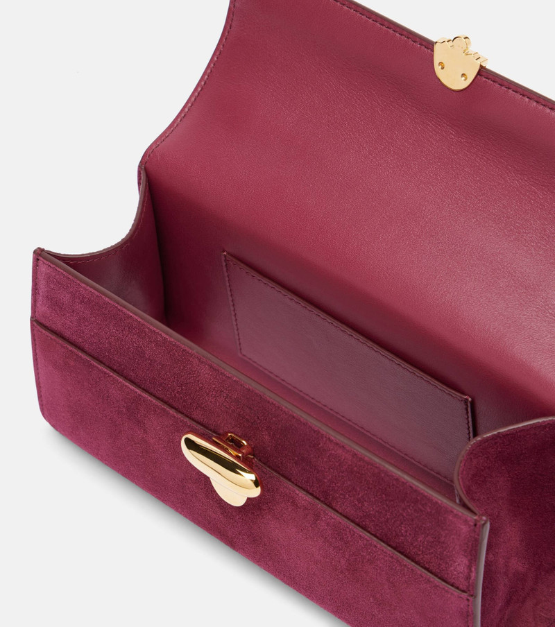 Symmetry suede crossbody bag 3