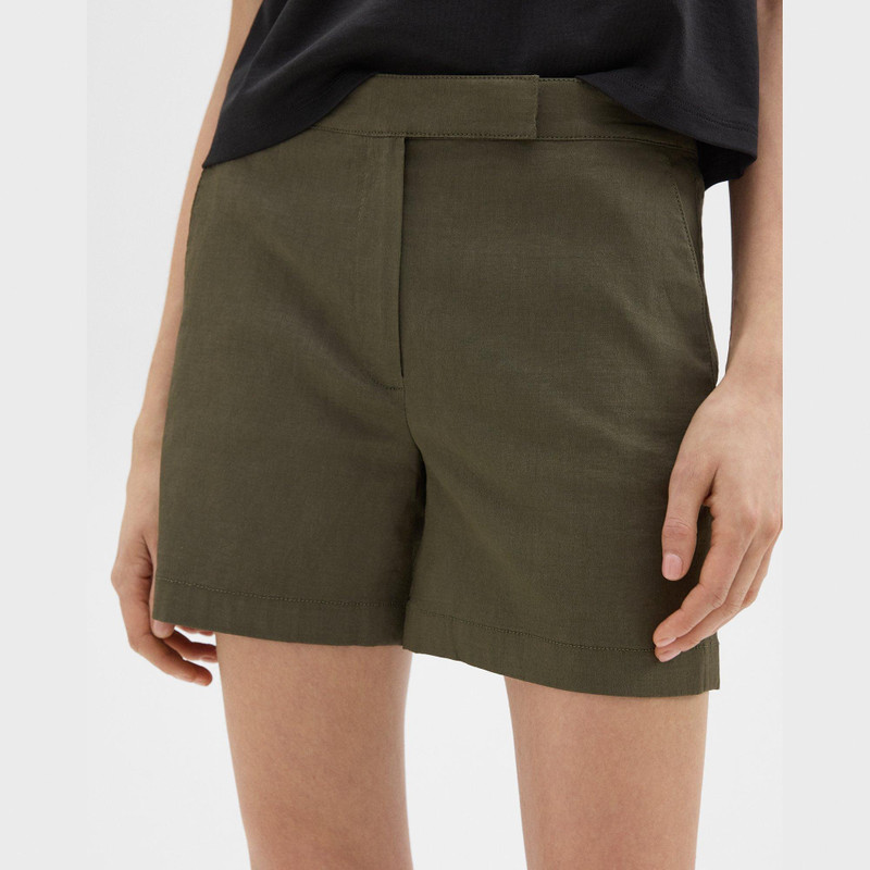Theory Waist Tab Short in Good Linen outlook