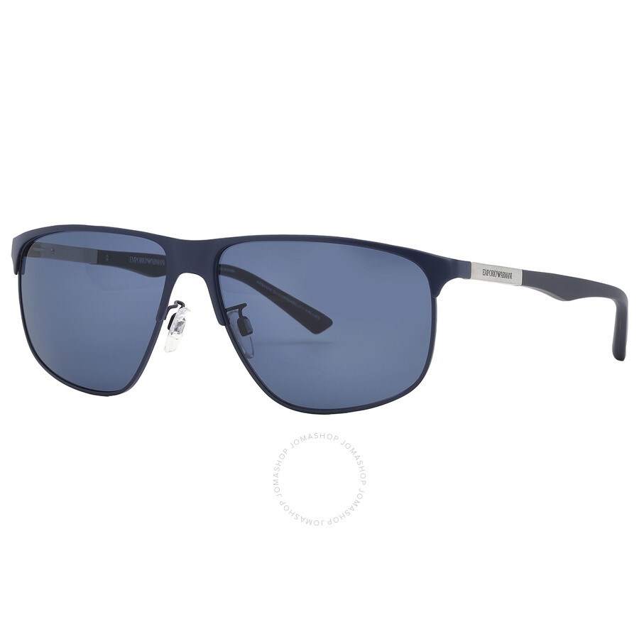 Emporio Armani Dark Blue Rectangular Men's Sunglasses EA2094 301880 60 - 5